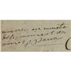 Image 2 : Paul Barras Autograph Endorsement Signed