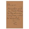 Image 1 : Thomas Edison Autograph Note Signed