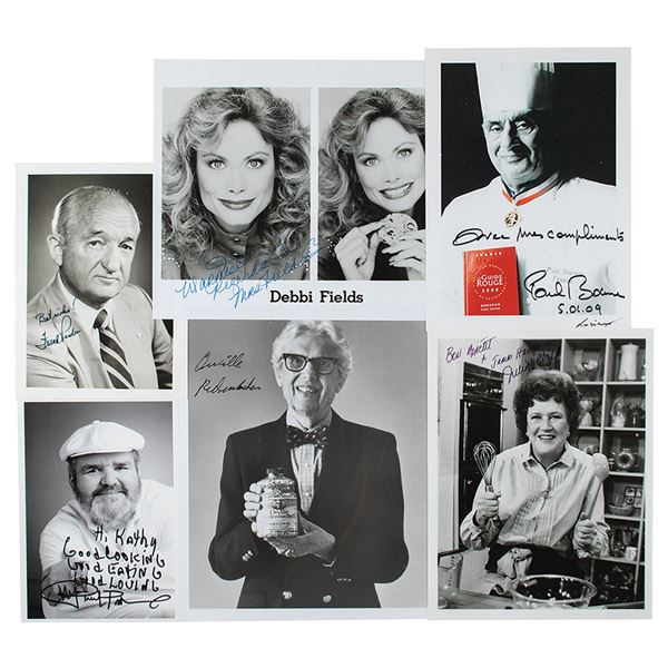 Foodies (6) Signed Photographs