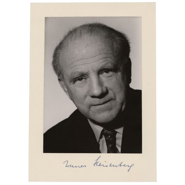 Werner Heisenberg Signed Photograph
