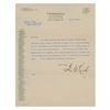 Image 1 : Fred M. Kirby Typed Letter Signed