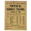 Image 1 : Old Colony and Newport Railway 1868 Broadside