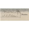 Image 2 : Samuel J. Tilden Document Signed