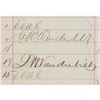 Image 2 : Frederick, Jacob, and William Vanderbilt Document Signed