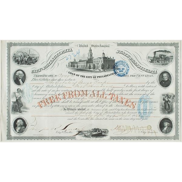 City of Philadelphia Loan Bond