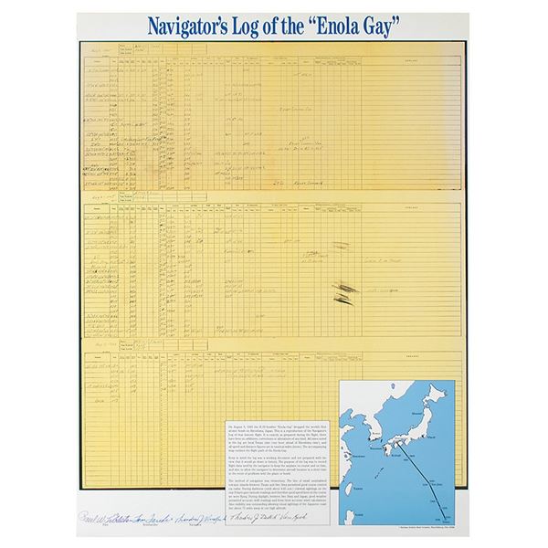 Enola Gay Signed Print