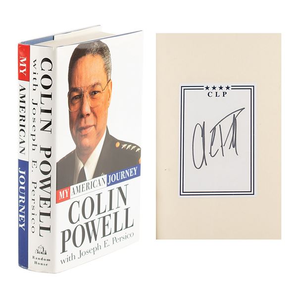 Colin Powell Signed Book
