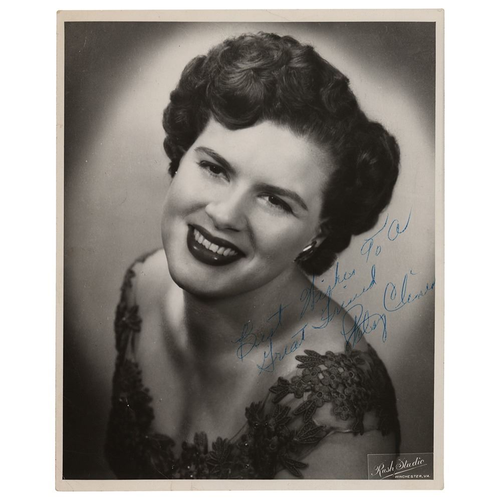 Patsy Cline Autograph Program Patsy Cline Signed Photograph