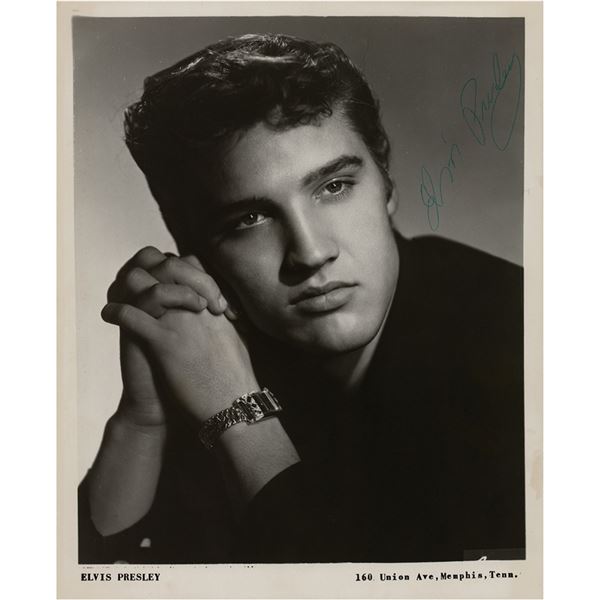 Elvis Presley Signed Photograph