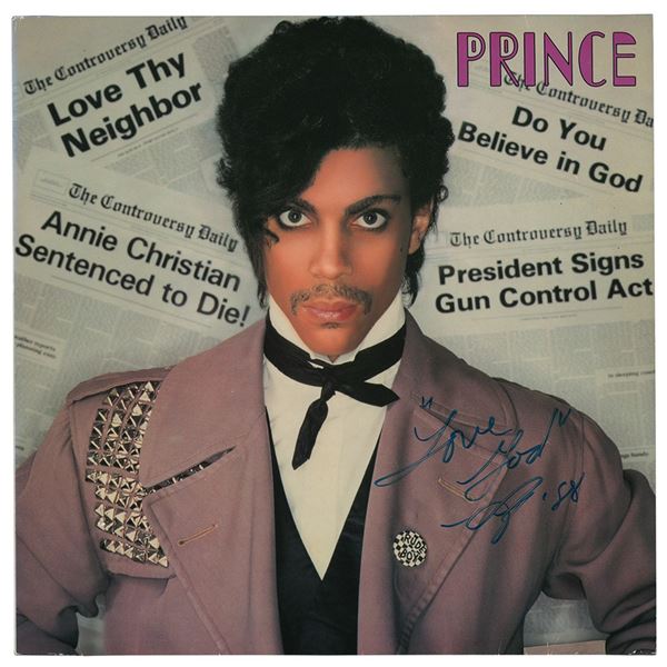 Prince Signed Album