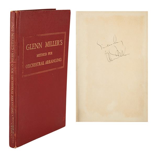 Glenn Miller Signed Book