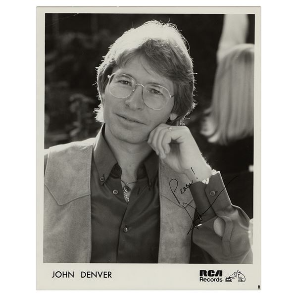 John Denver Signed Photograph