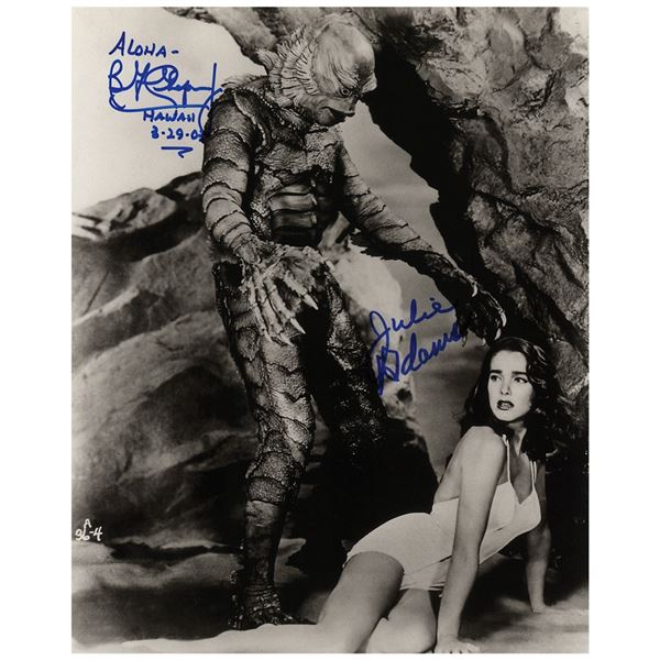 Creature from the Black Lagoon: Adams and Chapman Signed Photograph