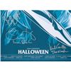 Image 2 : Halloween: Carpenter, Curtis, and Castle Signed Print