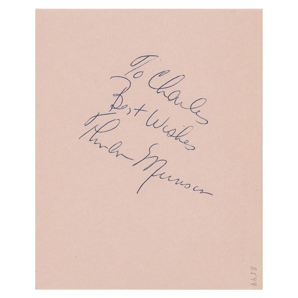 Thurman Munson Signature