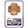 Image 2 : 1926 $20 St. Gaudens Double Eagle Gold Coin NGC MS64