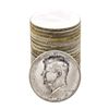 Image 1 : Roll of (20) Brilliant Uncirculated 1964-D Kennedy Half Dollar Coins