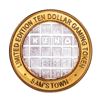 Image 1 : .999 Silver Sam's Town Las Vegas, Nevada $10 Limited Edition Casino Gaming Token