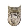 Image 1 : Roll of (20) Brilliant Uncirculated 1964-D Kennedy Half Dollar Coins