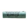 Image 3 : Original Bank Roll of (50) Brilliant Uncirculated 1960 Roosevelt Dime Coins