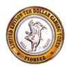Image 2 : .999 Silver Pioneer Hotel & Gambling Hall $10 Casino Limited Edition Gaming Token