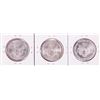 Image 2 : Lot of (3) 1990 $1 American Silver Eagle Coins