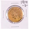 Image 1 : 1914-D $10 Indian Head Eagle Gold Coin