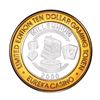 Image 1 : .999 Silver Eureka Casino Mesquite, Nevada $10 Limited Edition Gaming Token