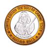 .999 Silver Buffalo Bills Resort & Casino $10 Limited Edition Gaming Token