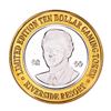 Image 2 : .999 Silver Riverside Resort Casino Laughlin, NV $10 Limited Edition Gaming Token