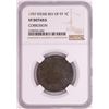 Image 1 : 1797 Stems Rev of 97' Draped Busted Large Cent Coin NGC VF Details