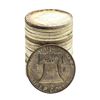 Image 2 : Roll of (20) Brilliant Uncirculated 1962-D Franklin Half Dollar Coins