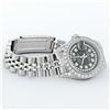 Image 6 : Rolex Ladies Stainless Steel Black Diamond Lugs Datejust Wristwatch