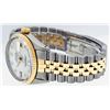 Image 5 : Rolex Men's Two Tone Mother of Pearl Diamond Oyster Perpetual Datejust Wristwatch