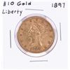 1897 $10 Liberty Head Eagle Gold Coin