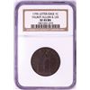 Image 1 : 1795 Letter Edge Talbot Allum & Lee Colonial Cent Coin NGC XF45BN