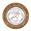 Image 1 : .999 Silver Las Vegas Club $10 Casino Limited Edition Gaming Token