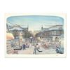 Image 1 : Rolf Rafflewski "Les Halles" Limited Edition Lithograph On Paper