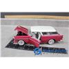 Image 2 : Maisto 1955 Chevrolet Nomad Die Cast Model Car Scale 1/18