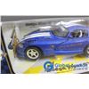 Image 3 : Maisto 1:18 Scale Dodge Viper GTS Die Cast Model Car