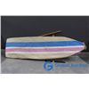 Image 4 : Vintage Wooden Ironing Board w/Padded Cover