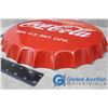 Image 2 : Reproduction Coca-Cola Bottle Cap Tin Sign