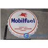 Image 1 : Reproduction Mobilfuel Bottle Cap Style Tin Sign