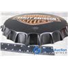 Image 2 : Reproduction Harley Davidson Bottle Cap Style Tin Sign