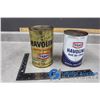 Image 1 : (2)Texaco Havolene Tins w/Contents