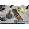 Image 9 : Assorted Desk/Office Accessories & Vintage Door Hardware
