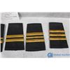 Image 3 : (5) Royal Canadian Navy Rank Epaulettes