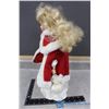 Image 5 : Porcelain Doll w/Stand & Red Travellers Cloak