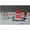 Image 1 : (4) Coca-Cola Bottles & Paper Caddy
