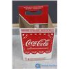 Image 7 : (4) Coca-Cola Bottles & Paper Caddy